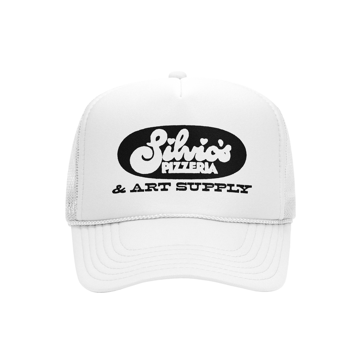 Art Supply Foam Trucker - White