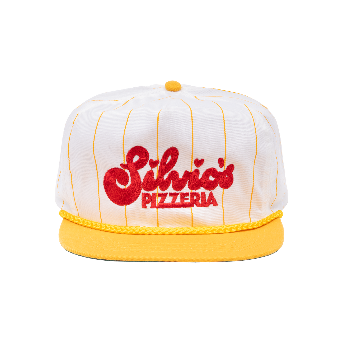 Vintage Blank! - Logo Unstructured Pinstripe Rope Cap