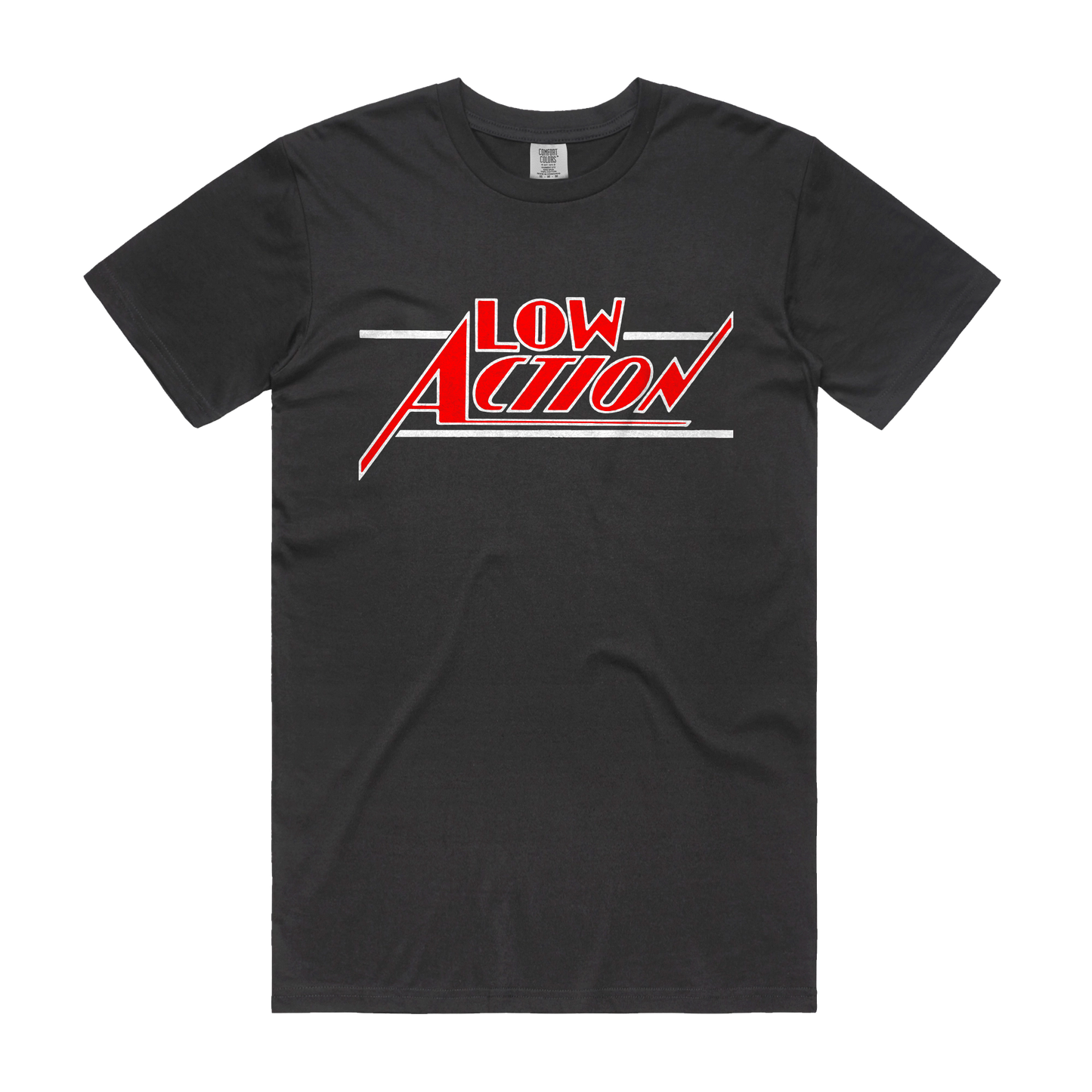 Low Action - Comics Tee - Black