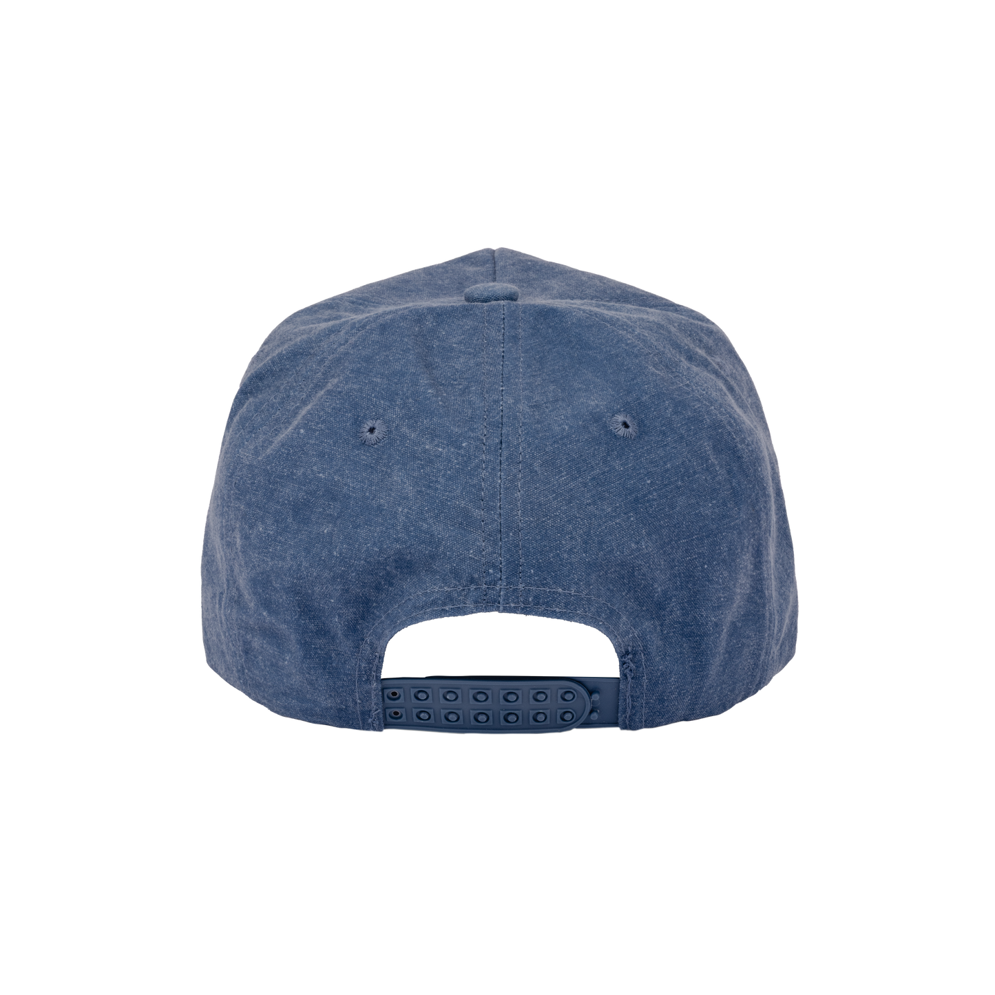 Logo High Crown Stone Wash Rope Cap