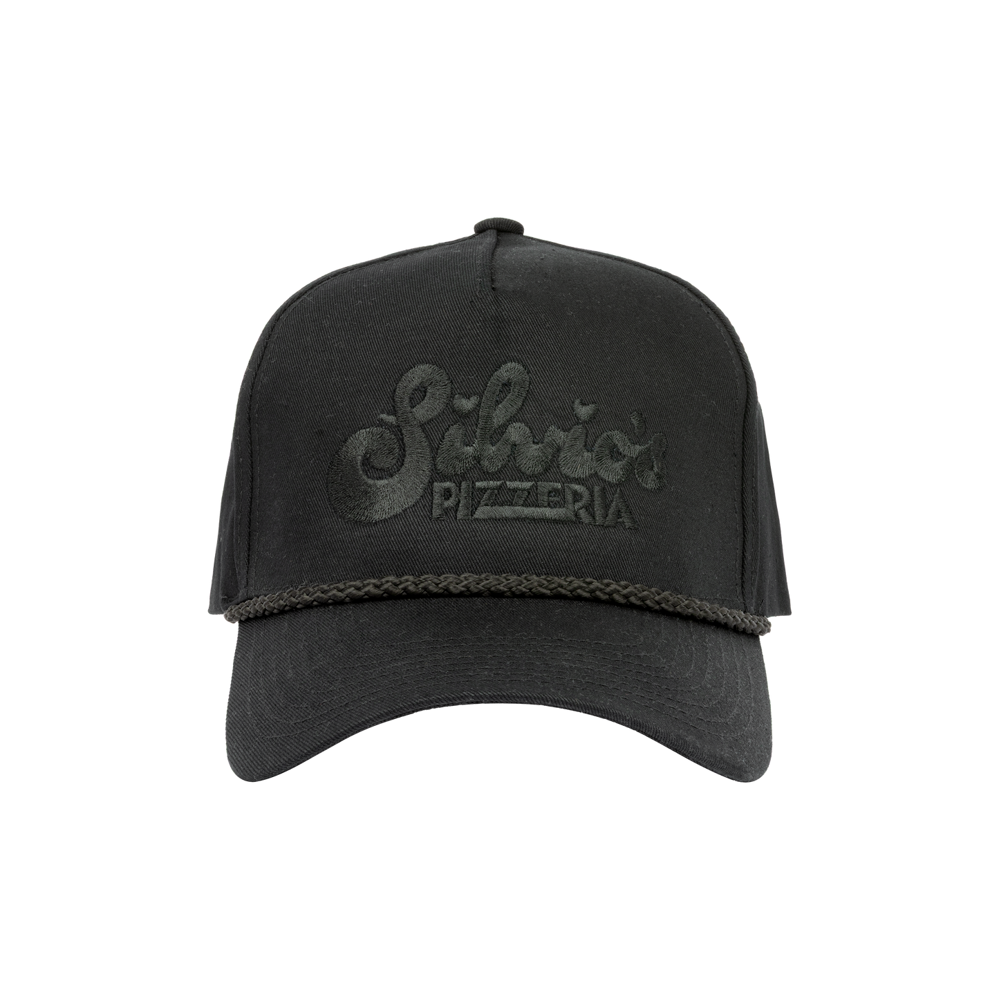 Logo High Crown Rope Cap - Blacked Out