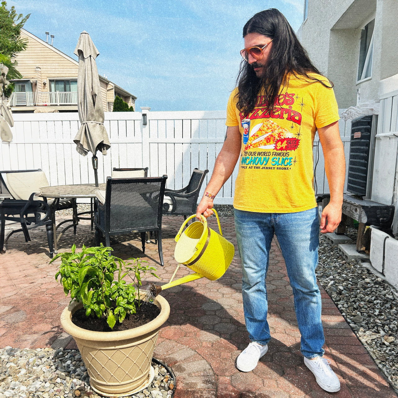 World Famous Tee - Sunshine Yellow