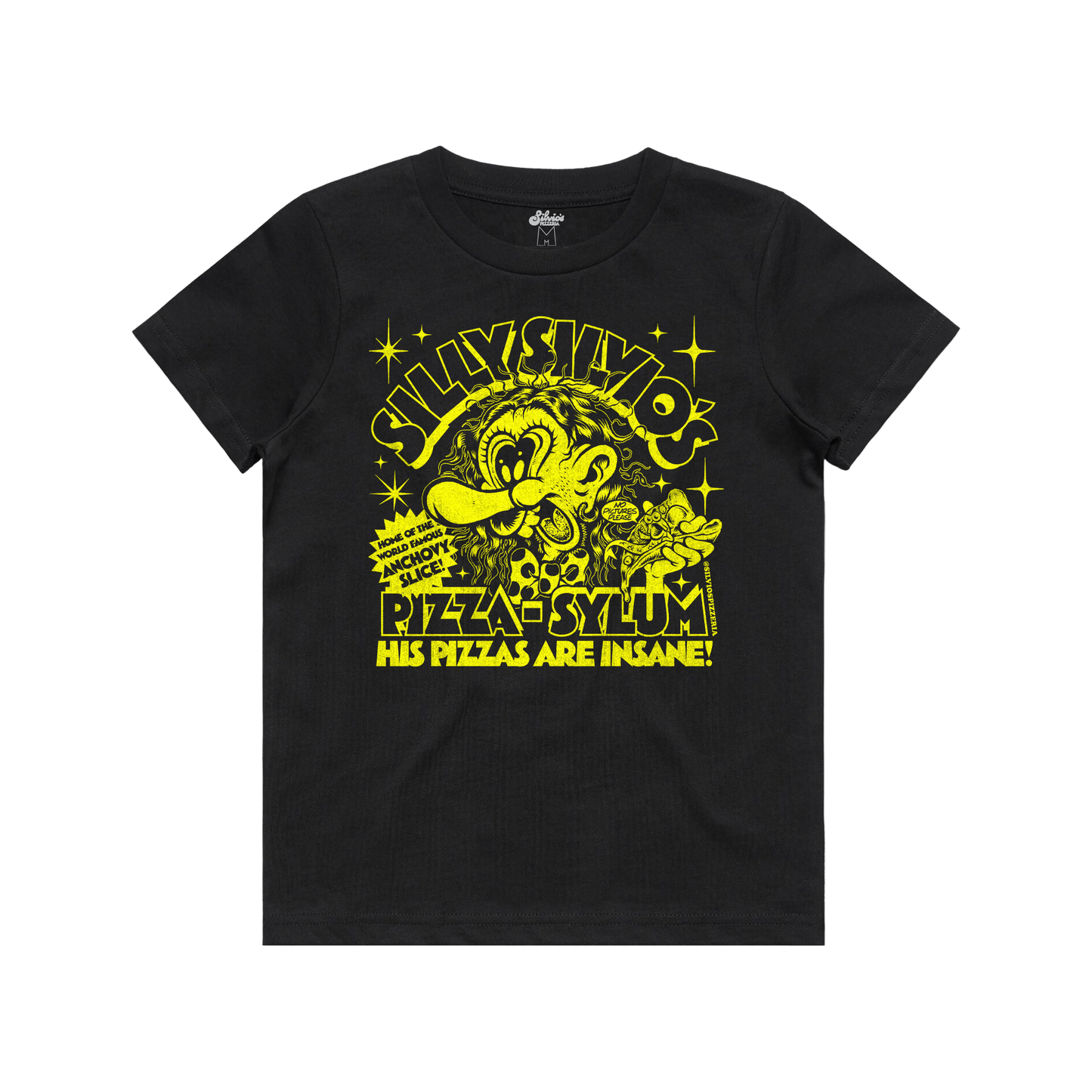 Silly Silvio's Youth/Kid'S Tee - Black