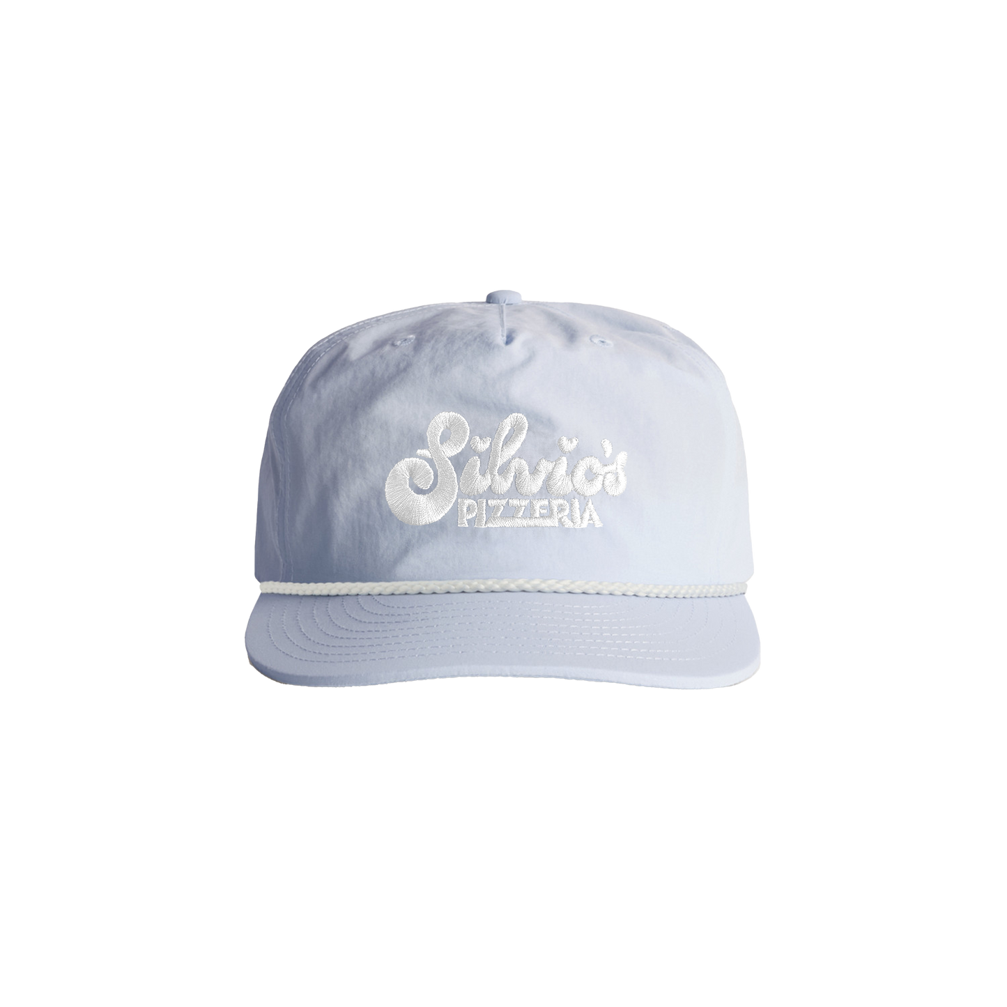 Logo Nylon Surf Rope Cap - Powder Blue