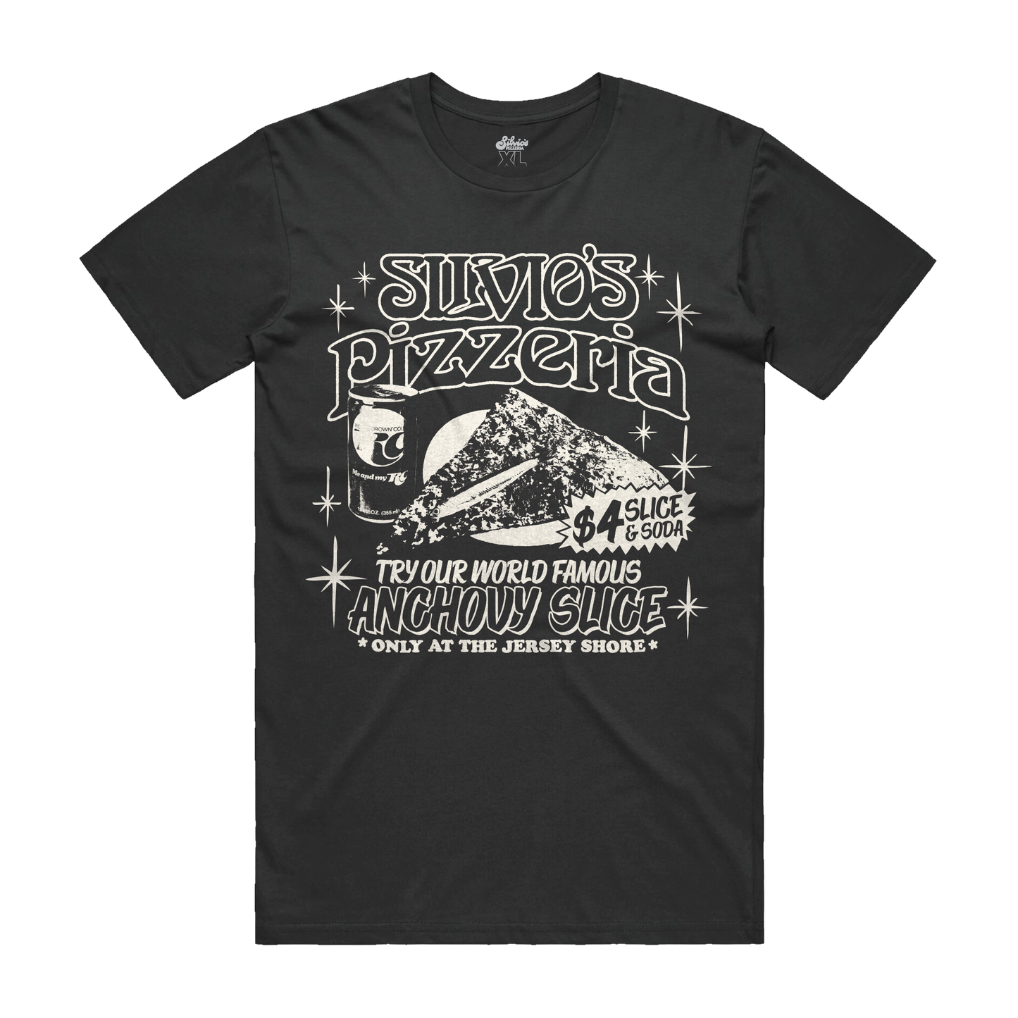 World Famous Tee - Vintage Black