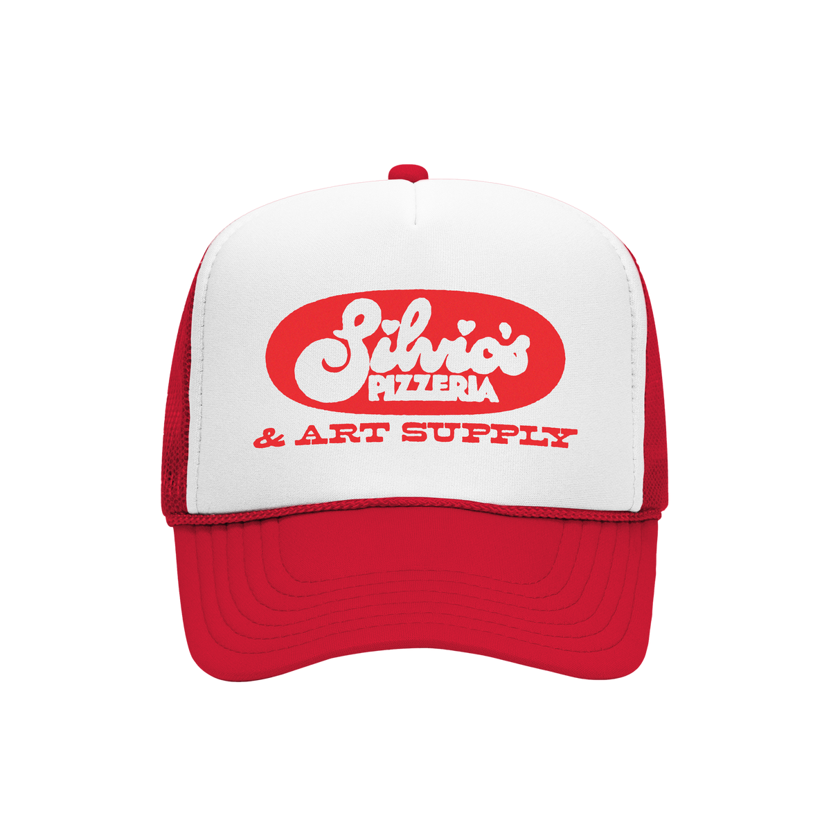 Art Supply Foam Trucker - Red/White