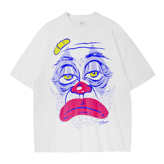 Laugh Now Cry Later Tee - White