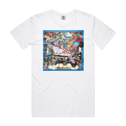Low Action - Sentimental EP Tee -White