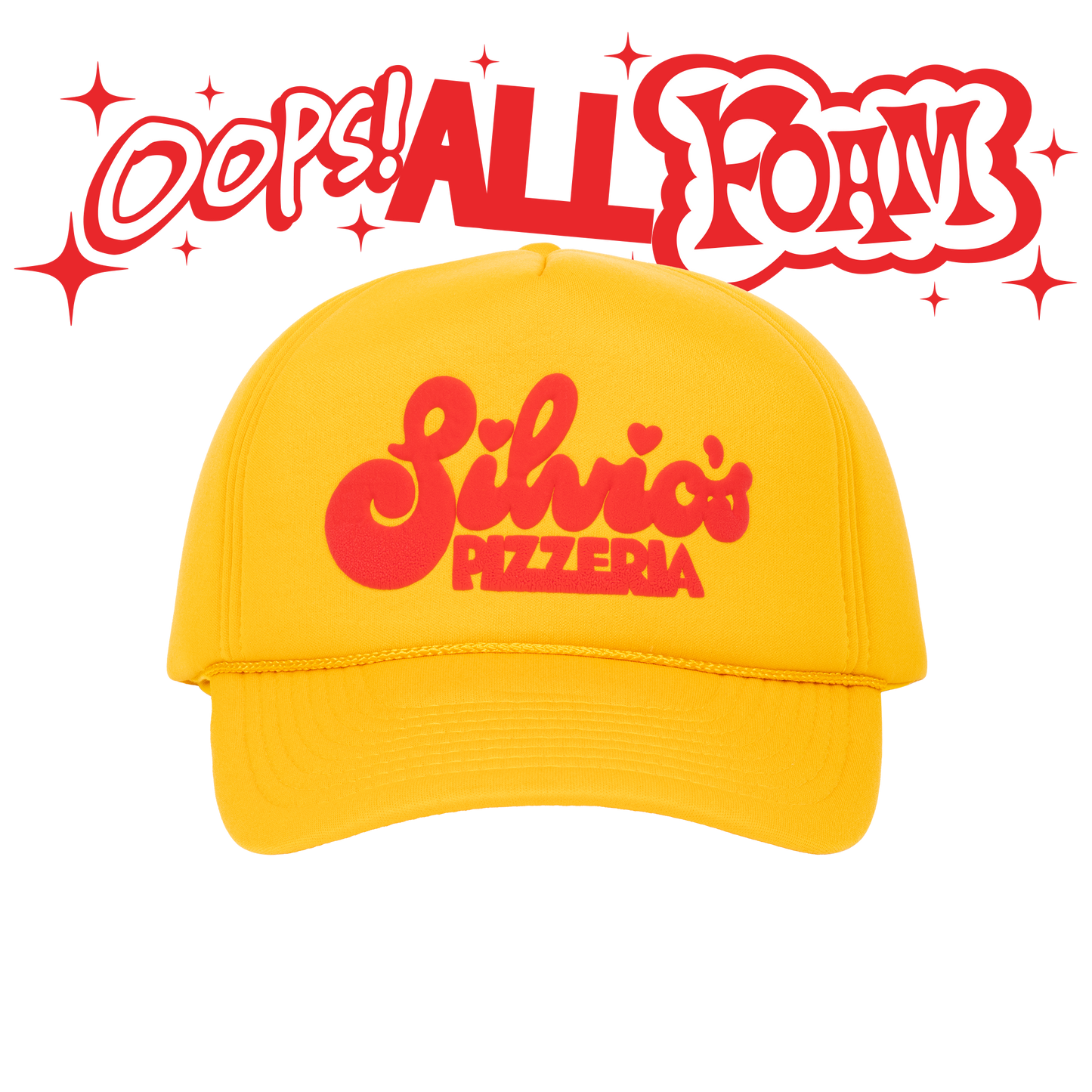 All Foam Trucker Hat - Yellow