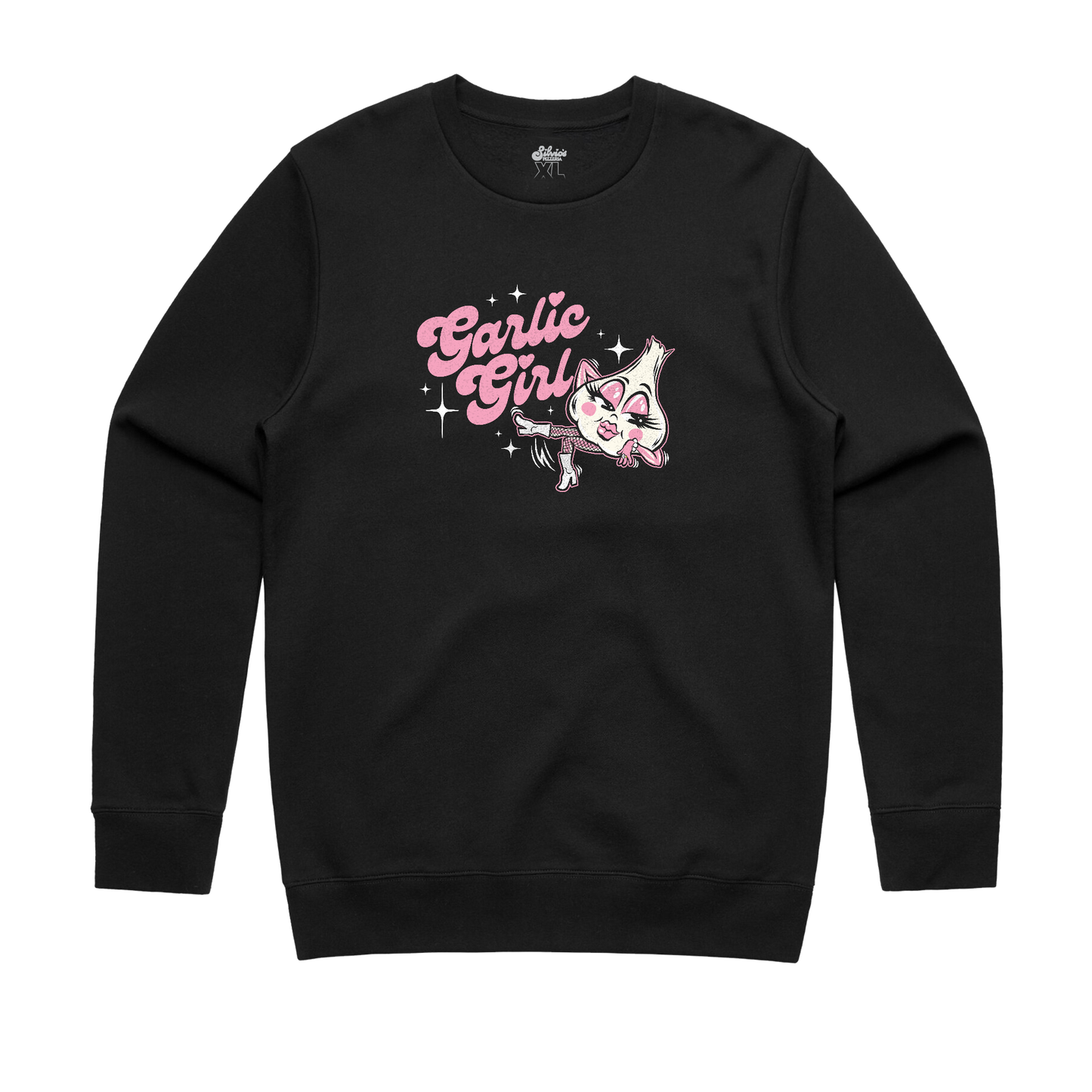 GARLIC GIRL CREWNECK SWEATSHIRT