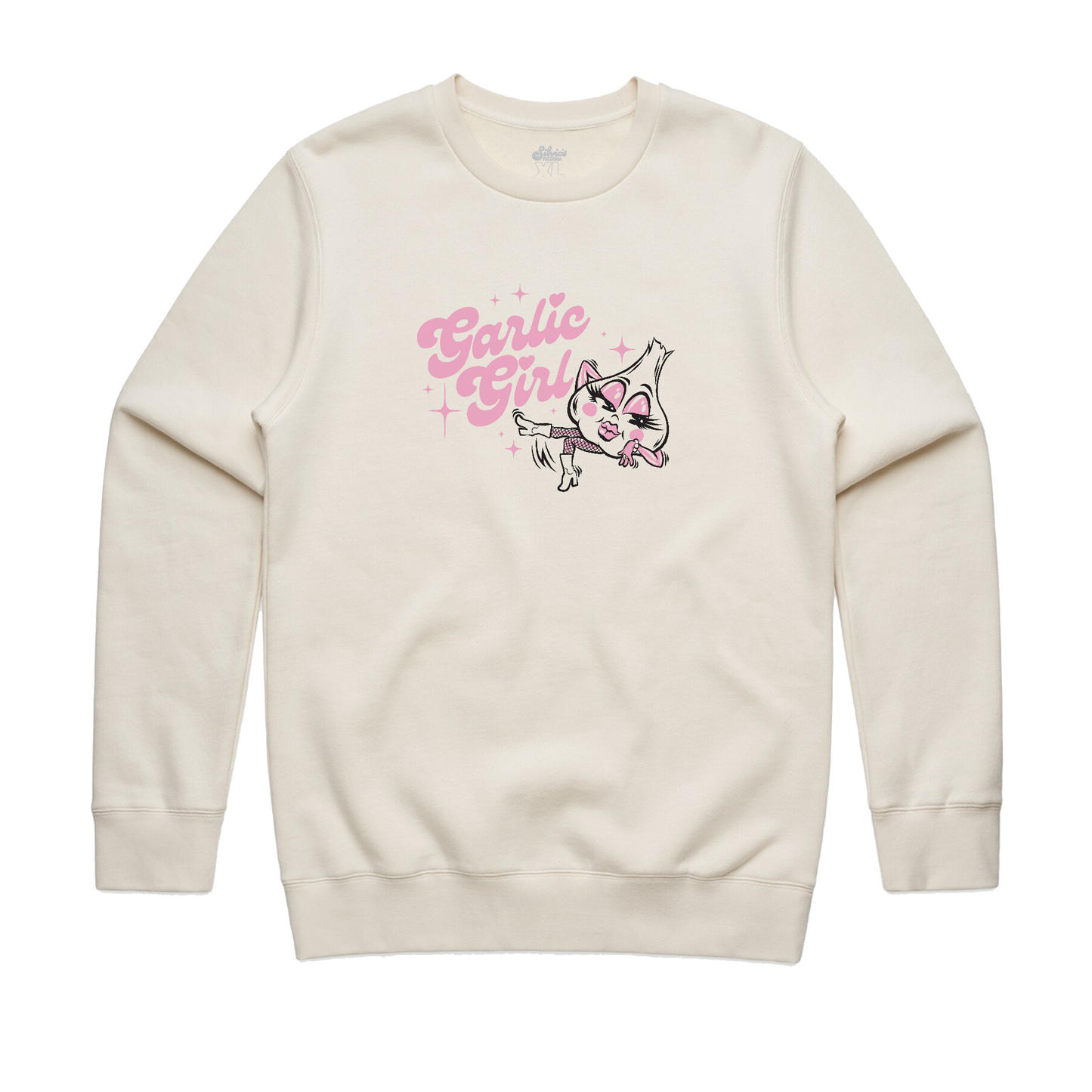 GARLIC GIRL CREWNECK SWEATSHIRT