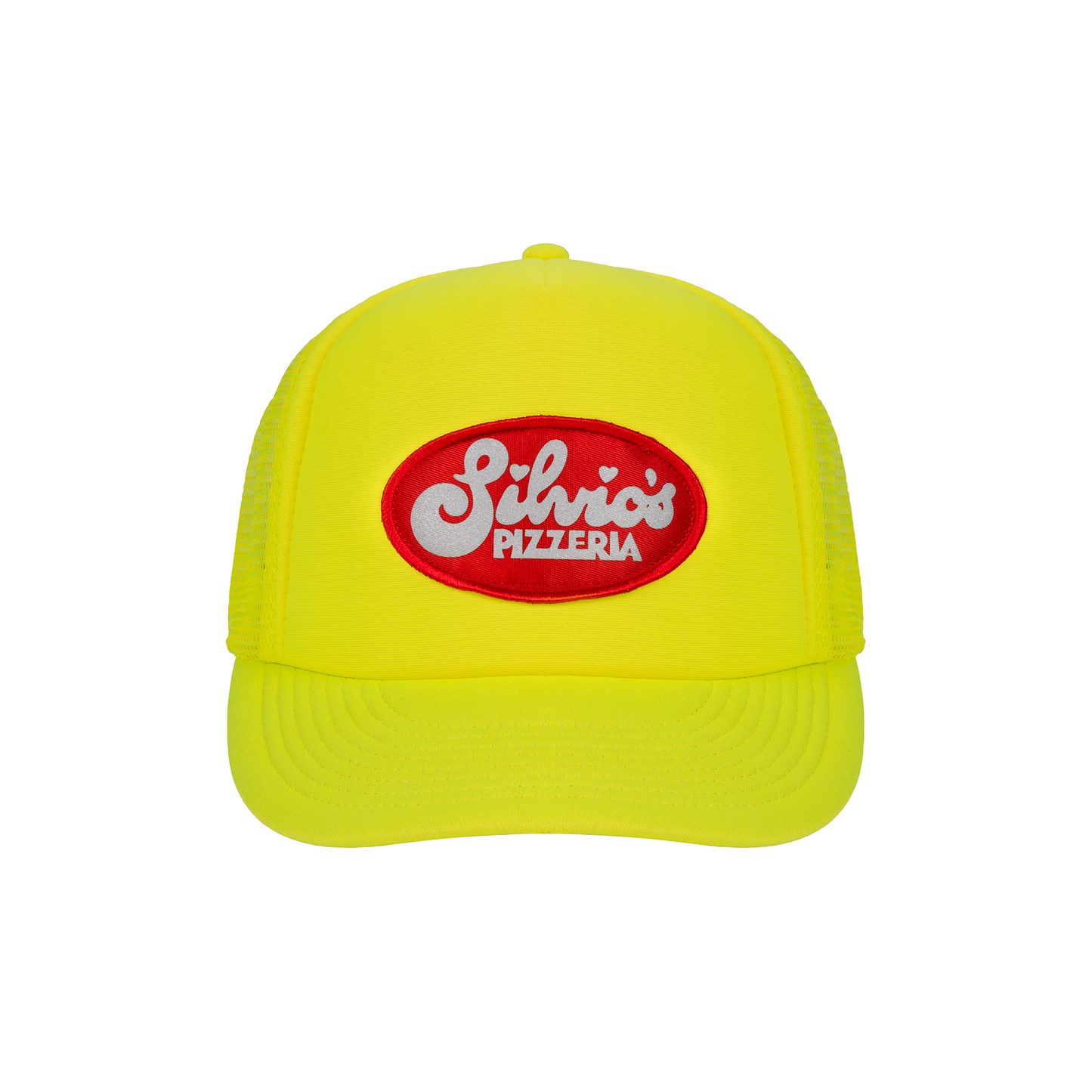 Logo Patch Trucker - Hi Vis Yellow & Reflective Patch