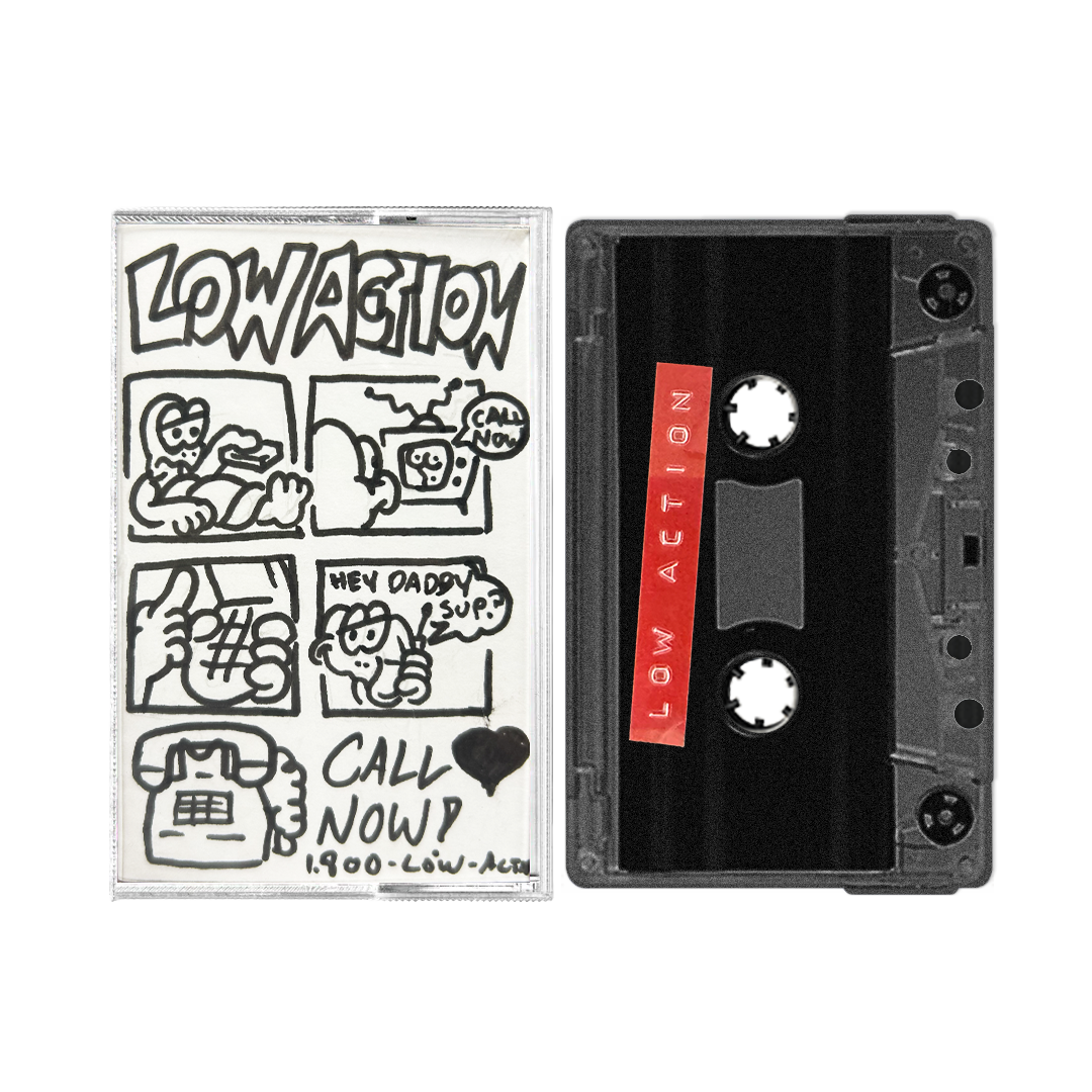 Low Action - *Hand Drawn* Sentimental EP Cassette - Willmore Records