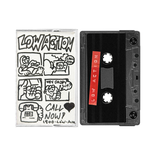 Low Action - *Hand Drawn* Sentimental EP Cassette - Willmore Records