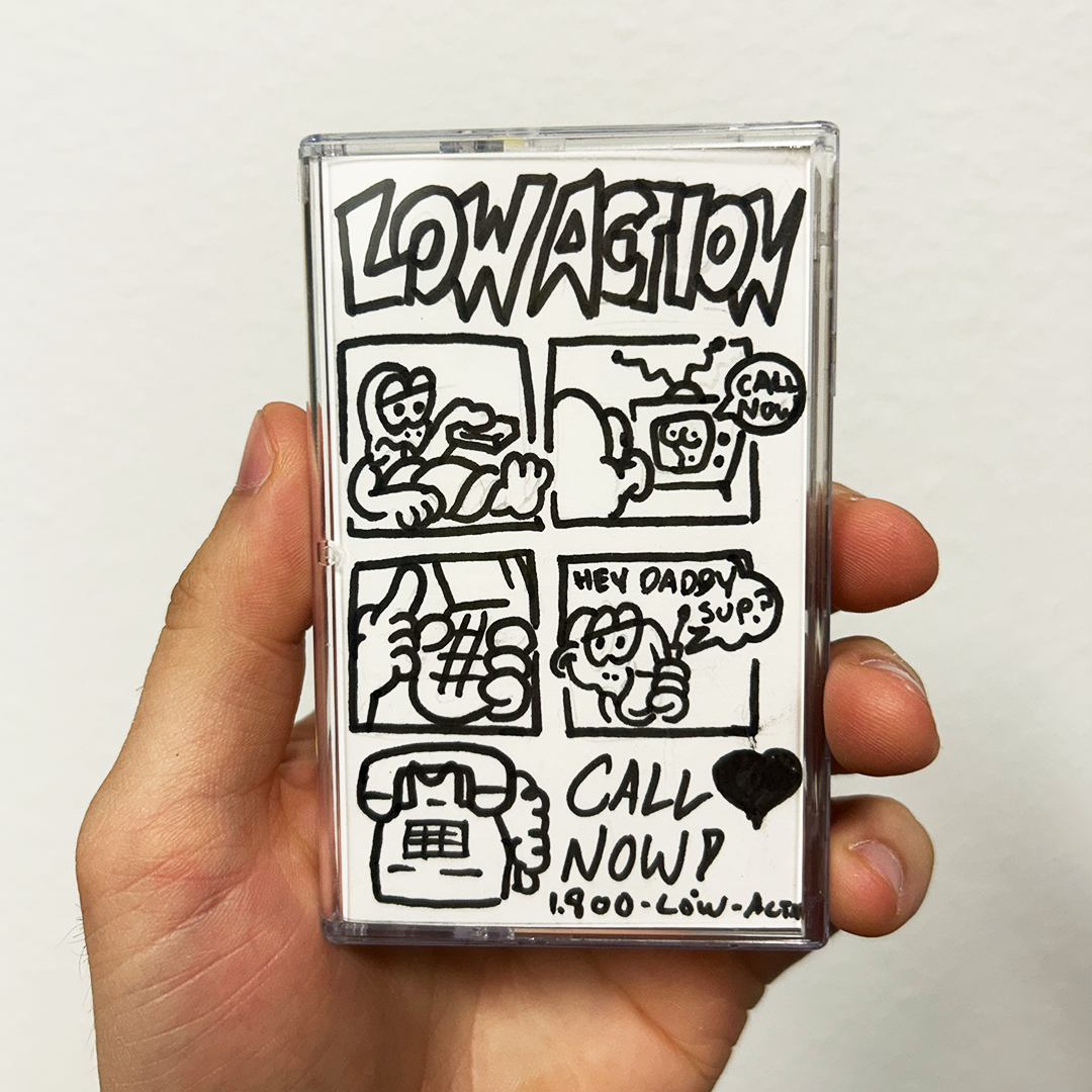 Low Action - *Hand Drawn* Sentimental EP Cassette - Willmore Records