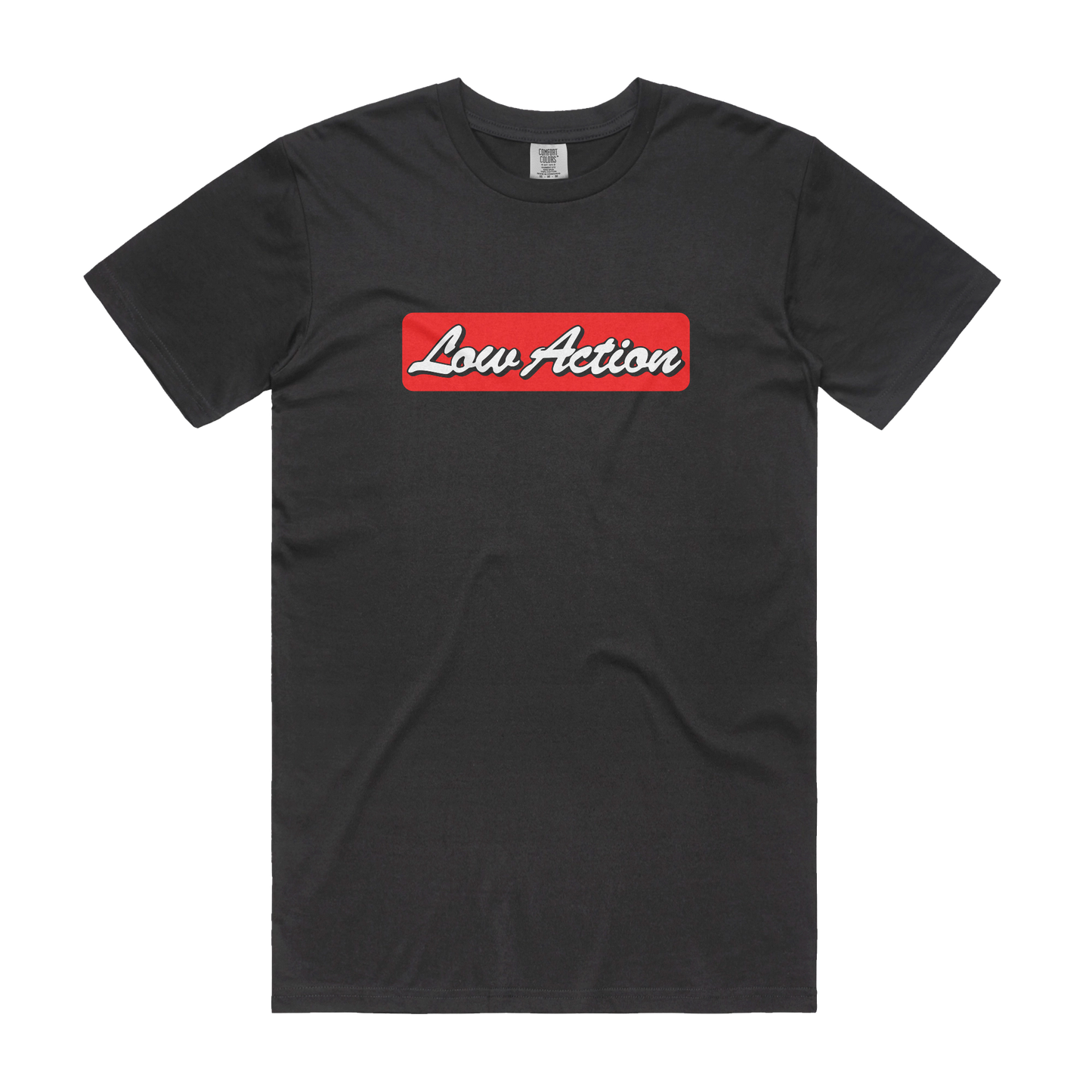 Low Action - Muscle Car Tee - Black