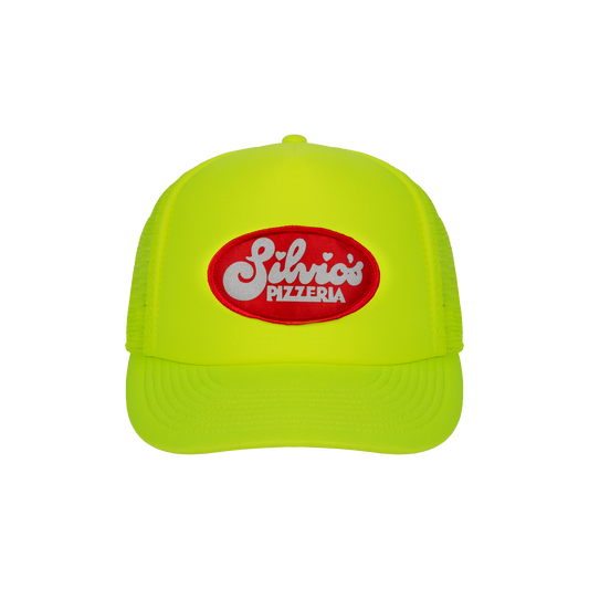 Foam Trucker Hat - High Vis Yellow - Reflective Logo