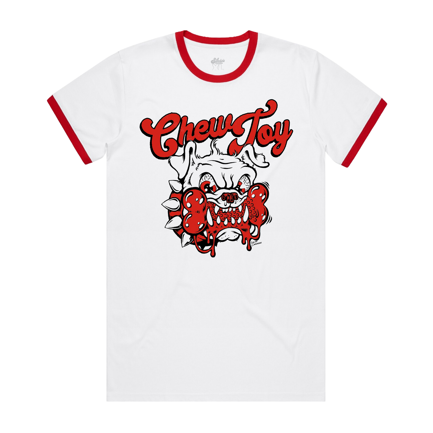 Chew Toy - Red Bulldog Ringer - Red