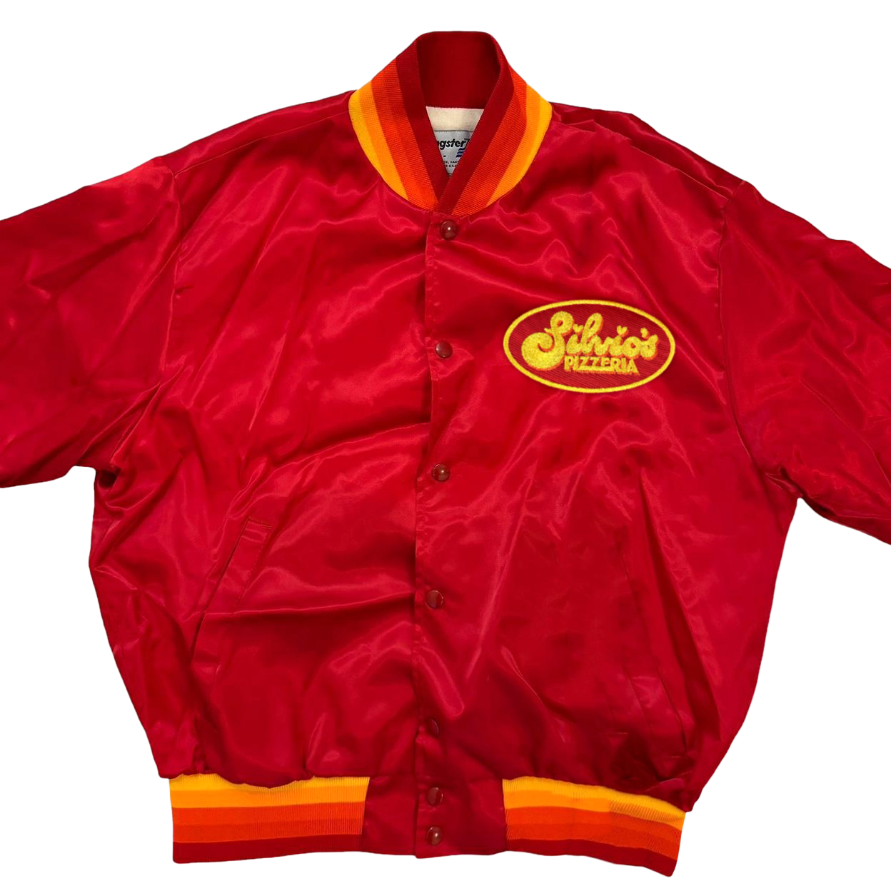 SILVIO'S PIZZERIA SATIN COACHES JACKET