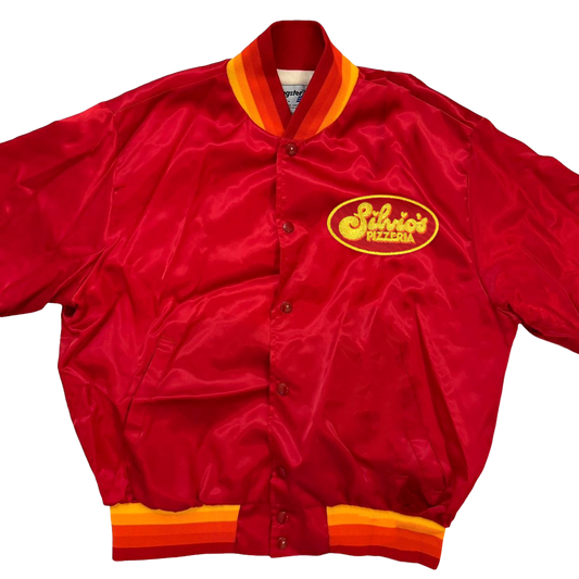 SILVIO'S PIZZERIA SATIN COACHES JACKET