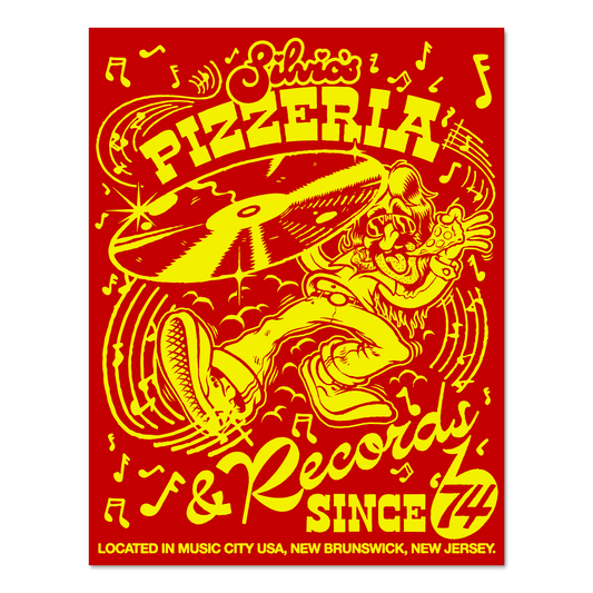 Reccord Shop Sticker
