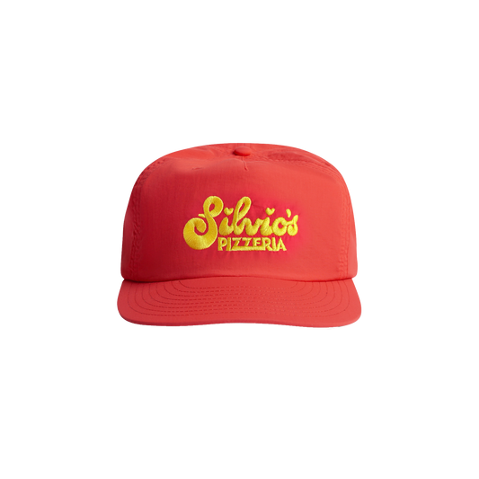 LOGO NYLON SURF CAP - RED