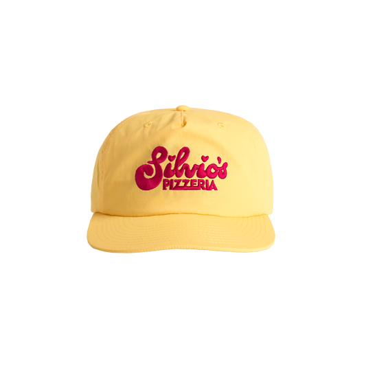 LOGO NYLON SURF CAP - YELLOW