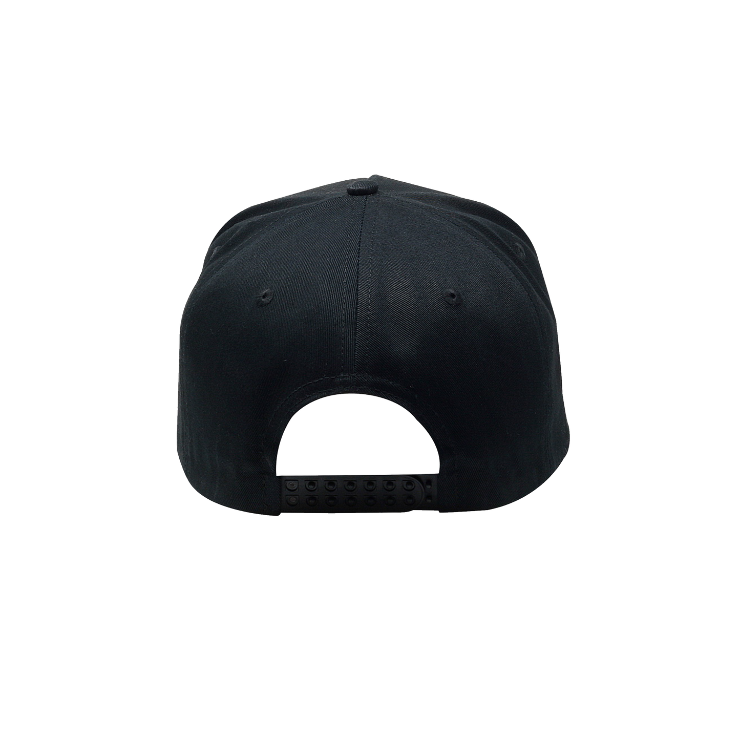 Logo High Crown Rope Cap - Black