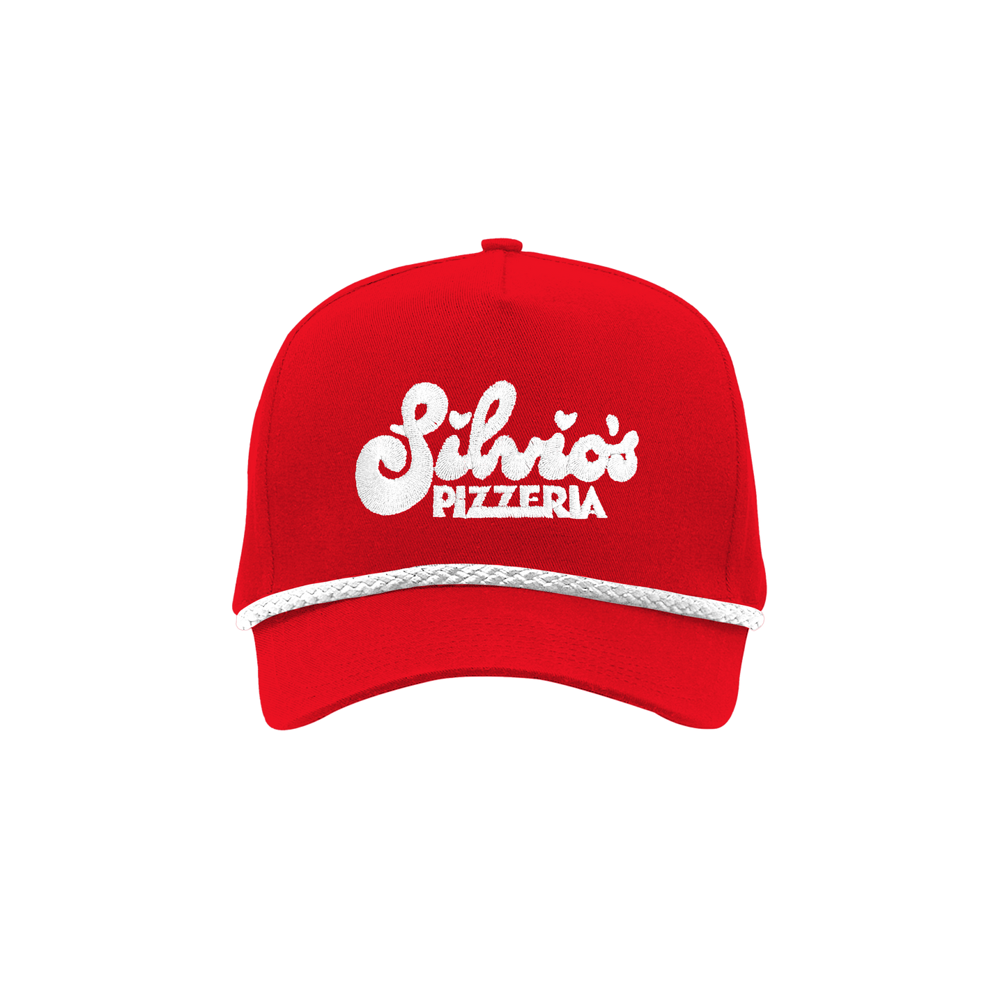 LOGO HIGH CROWN ROPE CAP - RED