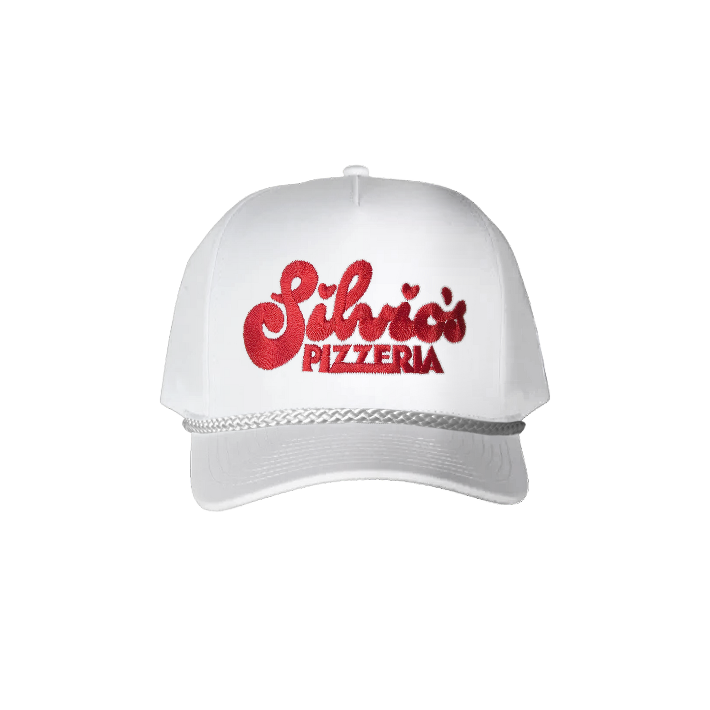 LOGO HIGH CROWN ROPE CAP - WHITE