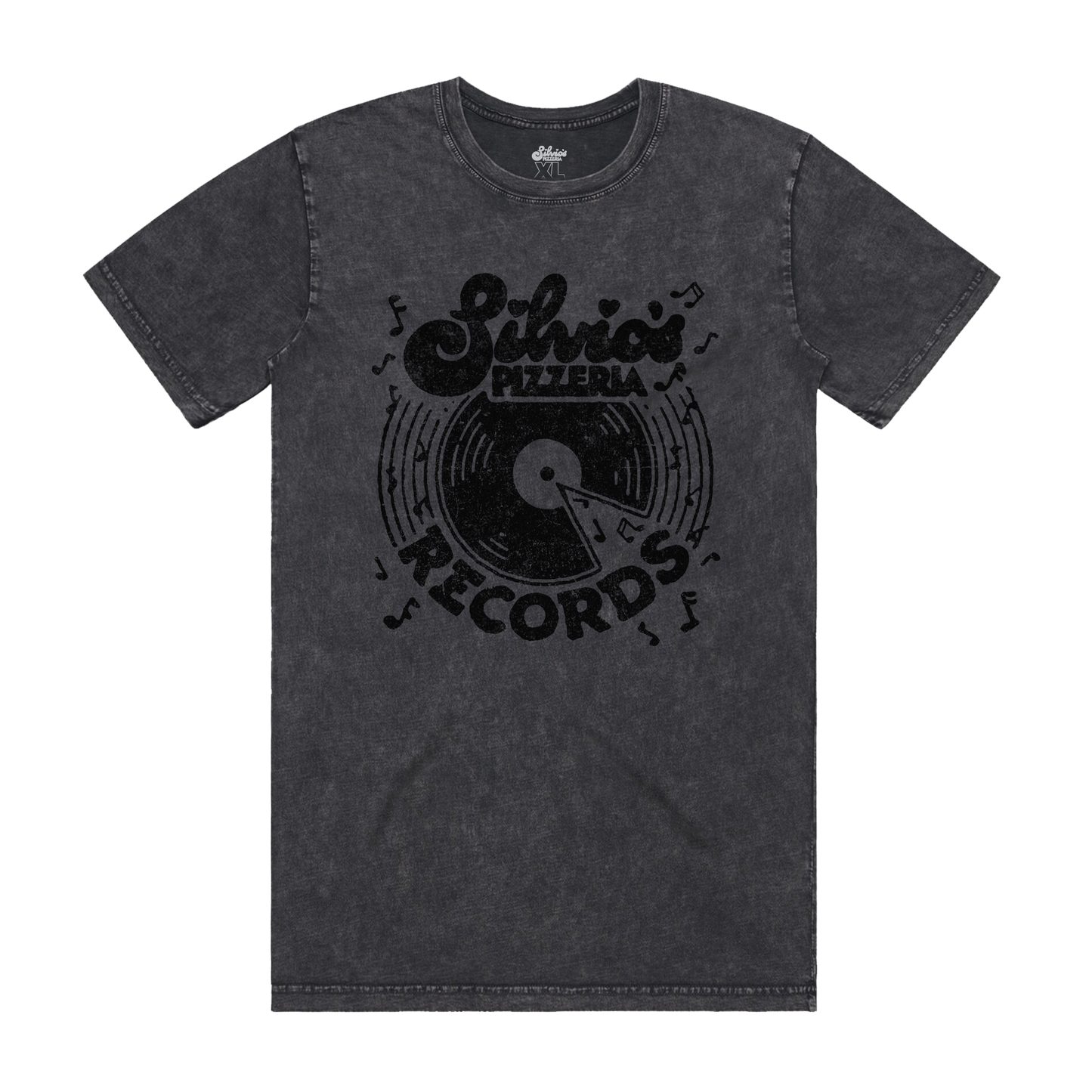 SILVIO'S PIZZERIA RECORDS TEE - ACID