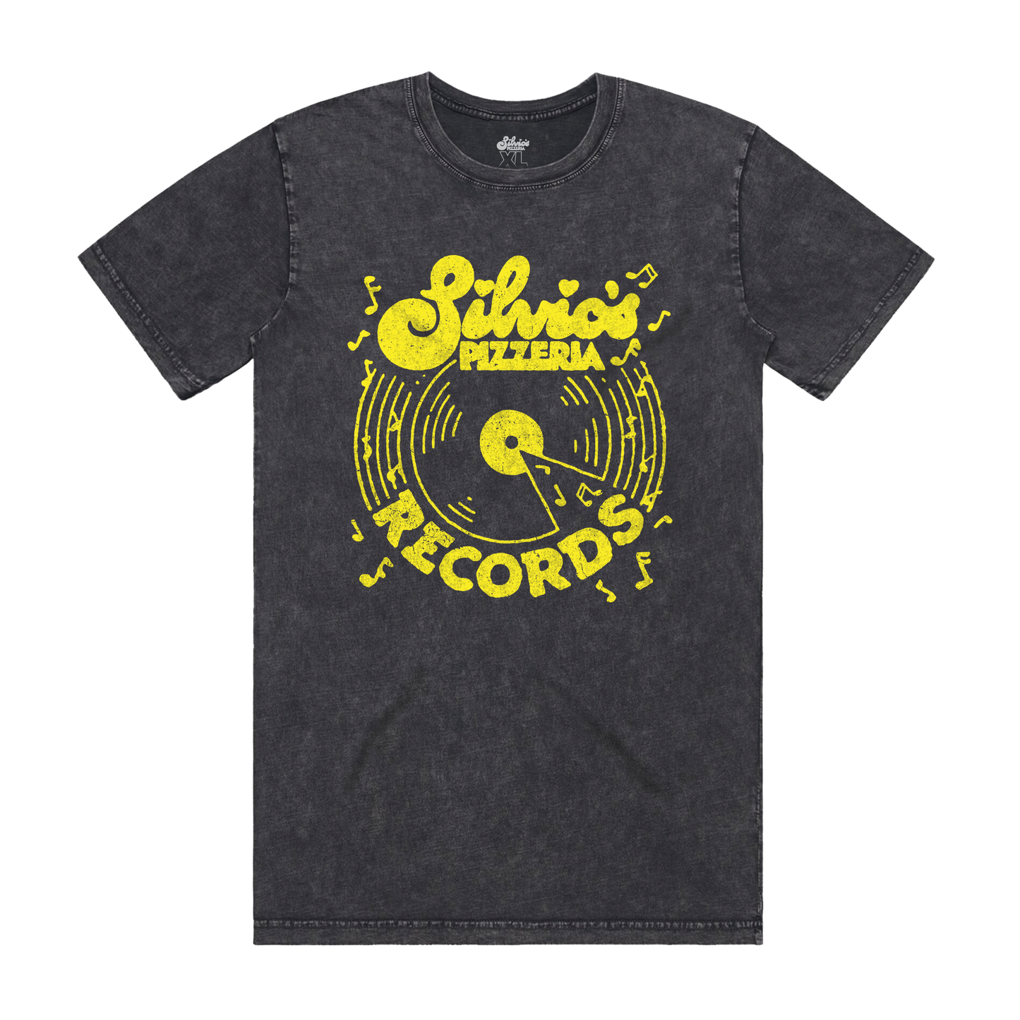 SILVIO'S PIZZERIA RECORDS TEE - ACID