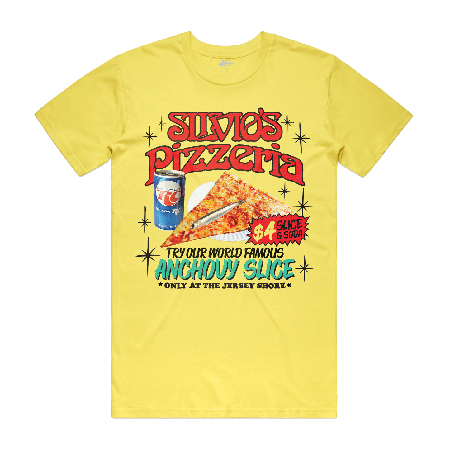 WORLD FAMOUS TEE - SUNSHINE YELLOW