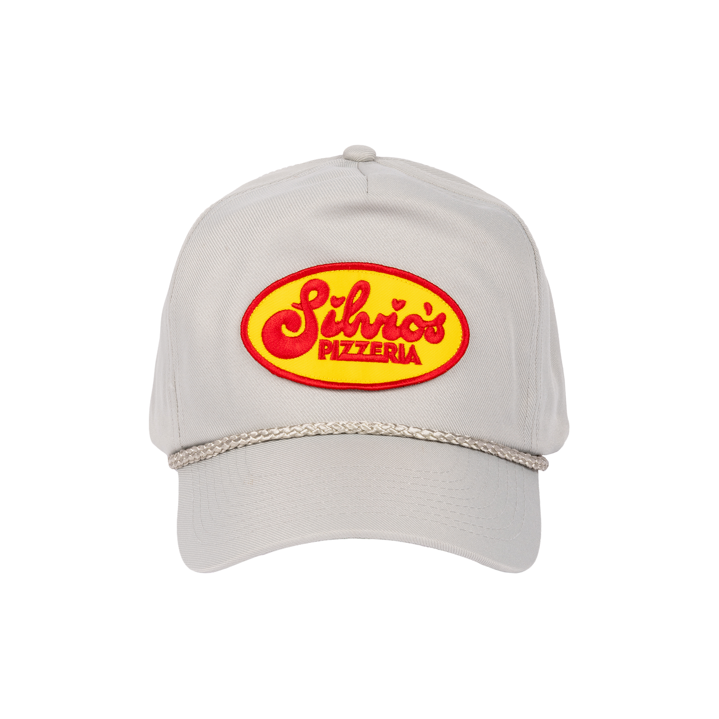 Unstructured Logo Patch Golf Cap - Grey
