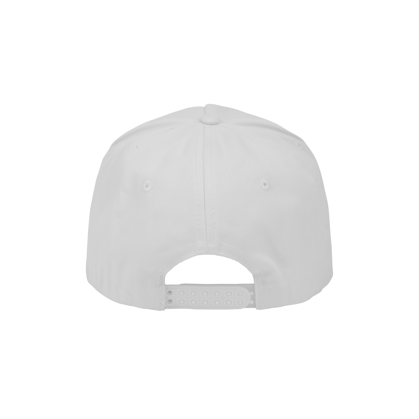 Logo High Crown Rope Cap - White